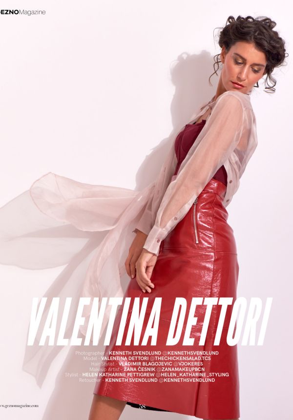 Autumn's Ablaze editorial for Gezno Magazine