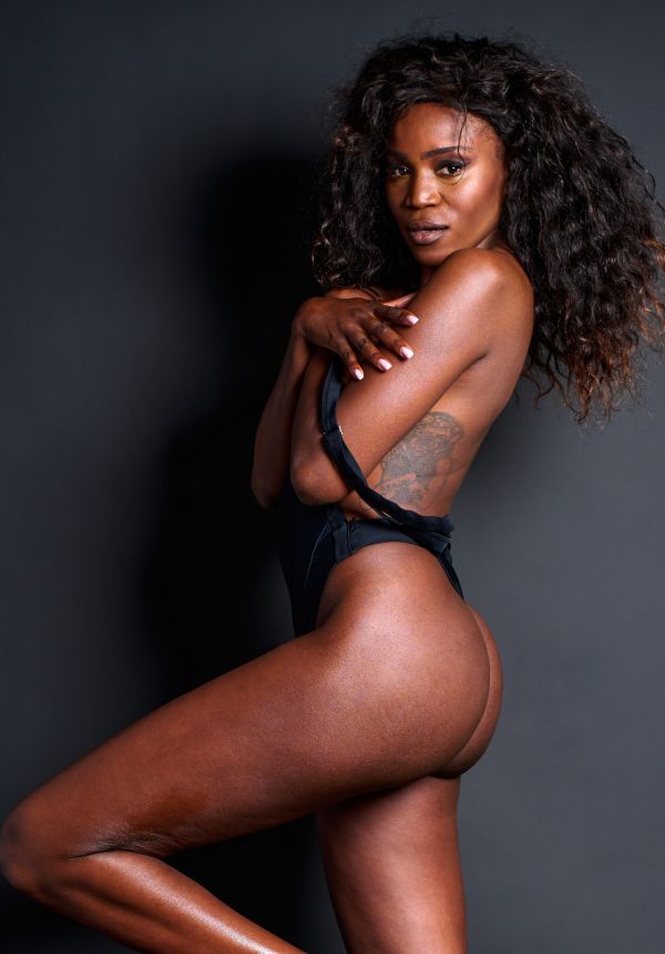 Patry Kamara in Hot Swimsuit by Kenneth Svendlund