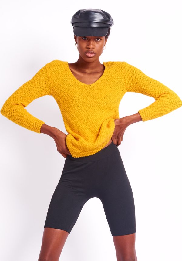 Fatima in Rocking Yellow by Kenneth Svendlund