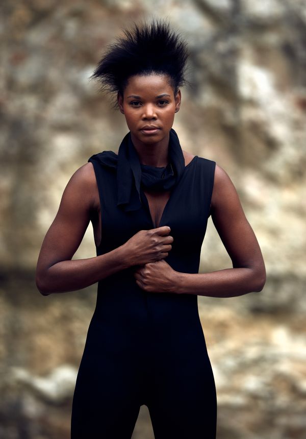 Rebeca Fueyo in Jardines Del Teatro Griego by Kenneth Svendlund